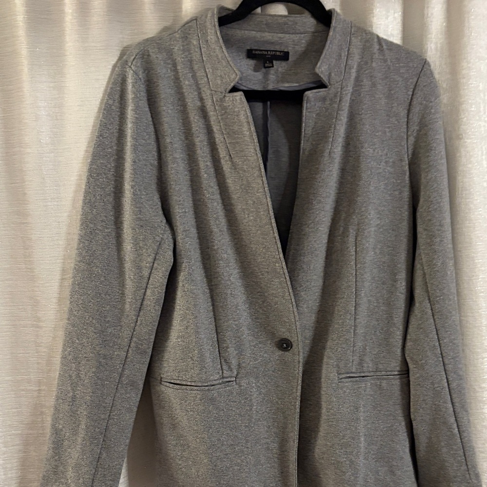 Banana Republic Gray Women's Jacket size L